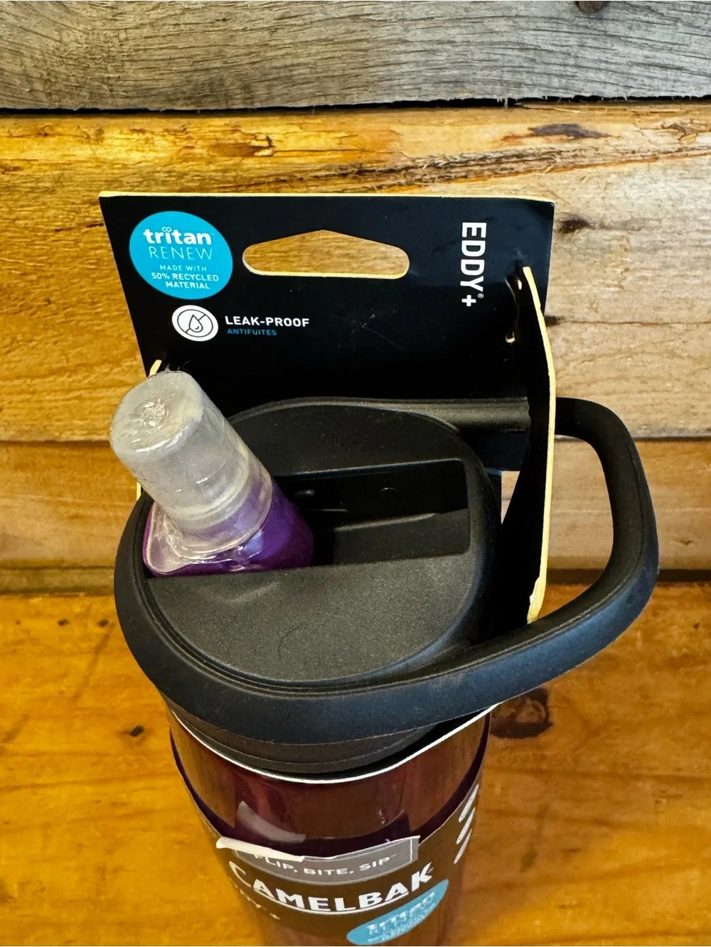 CamelBak Eddy+ 25 oz Tritan Renew Water Bottle – Purple/Pink